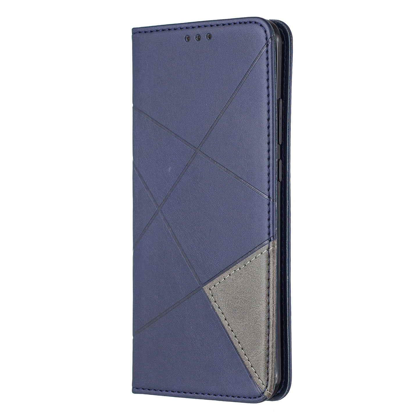 Geometric Pattern Stand Leather Card Holder Case for Huawei P40 Pro