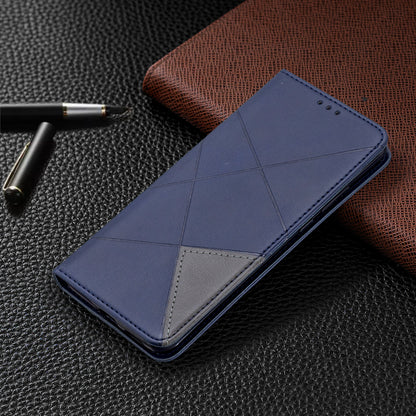 Geometric Pattern Stand Leather Card Holder Case for Huawei P40 Pro