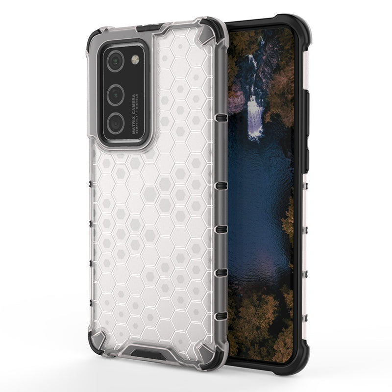Honeycomb Pattern Shock-proof TPU + PC Covering for Huawei P40 Pro