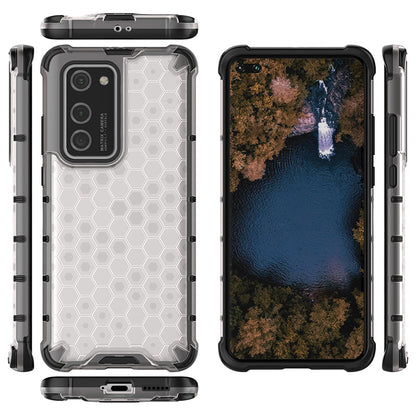 Honeycomb Pattern Shock-proof TPU + PC Covering for Huawei P40 Pro