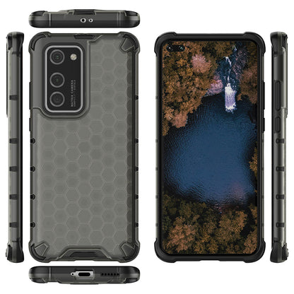 Honeycomb Pattern Shock-proof TPU + PC Covering for Huawei P40 Pro