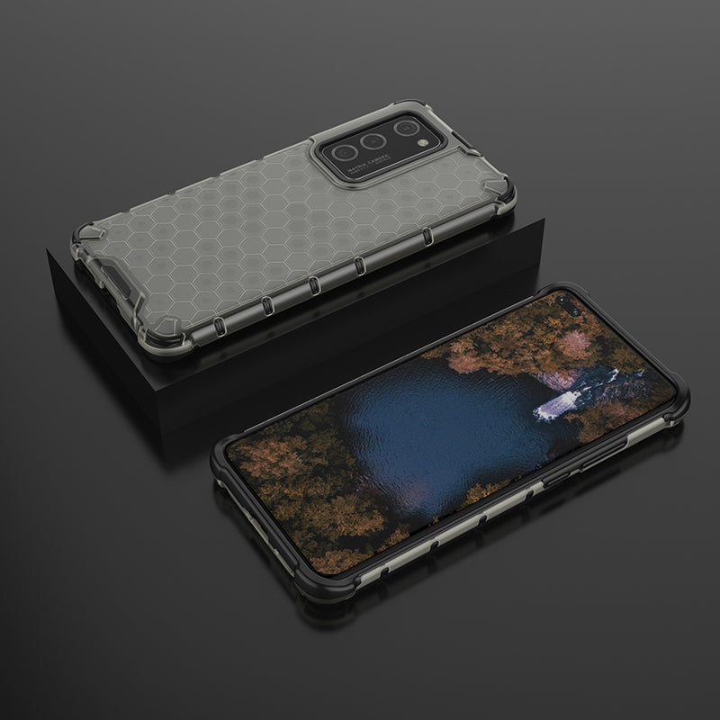 Honeycomb Pattern Shock-proof TPU + PC Covering for Huawei P40 Pro