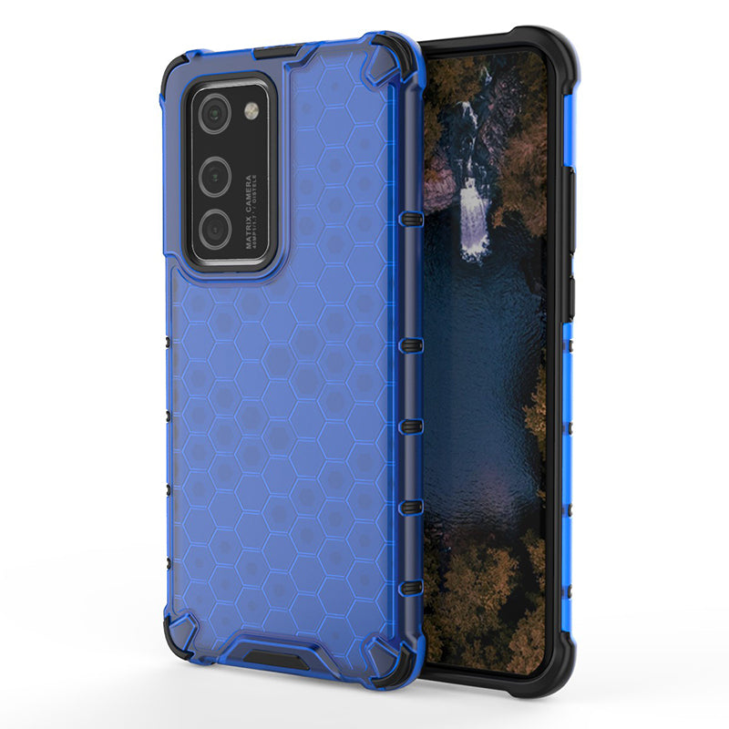 Honeycomb Pattern Shock-proof TPU + PC Covering for Huawei P40 Pro