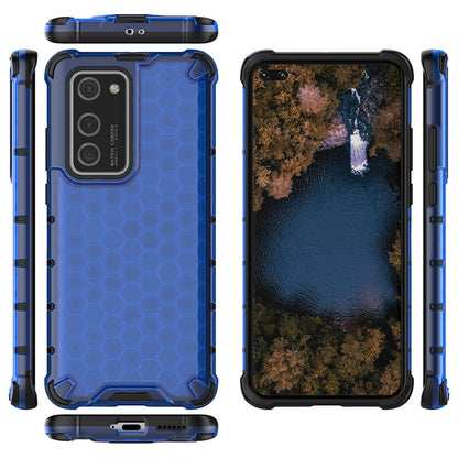 Honeycomb Pattern Shock-proof TPU + PC Covering for Huawei P40 Pro