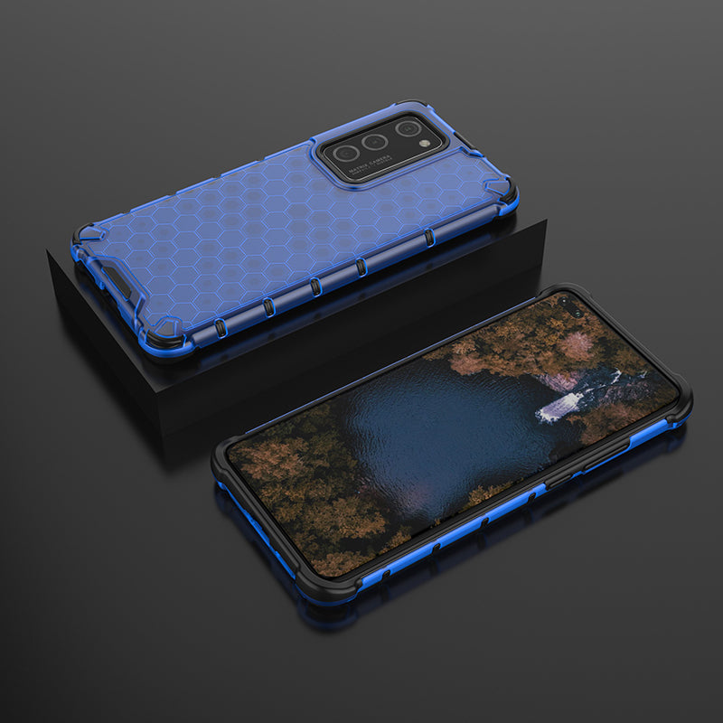 Honeycomb Pattern Shock-proof TPU + PC Covering for Huawei P40 Pro