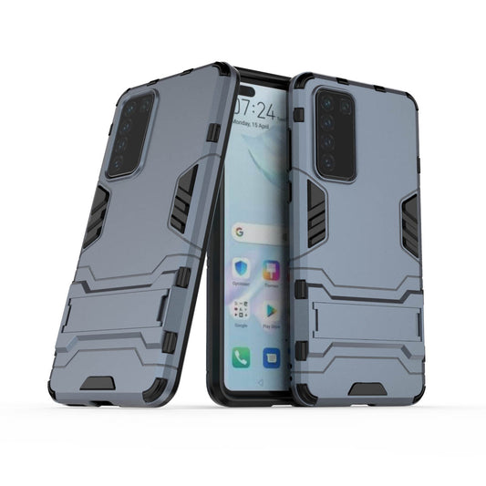 2-in-1 Plastic + TPU Phone Shell with Kickstand Cover for Huawei P40