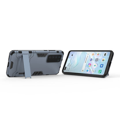 2-in-1 Plastic + TPU Phone Shell with Kickstand Cover for Huawei P40
