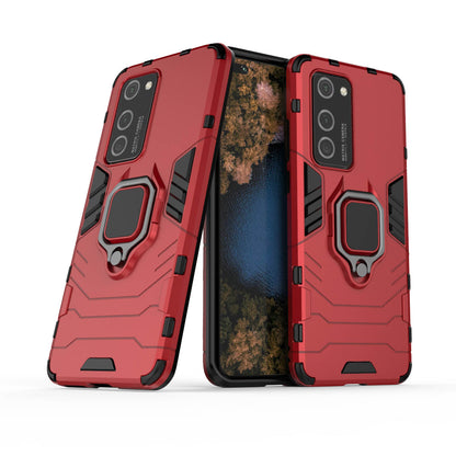 Cool Guard Ring Holder PC TPU Hybrid Cover for Huawei P40 Pro