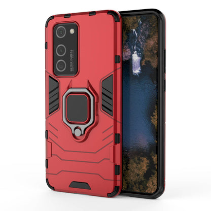 Cool Guard Ring Holder PC TPU Hybrid Cover for Huawei P40 Pro
