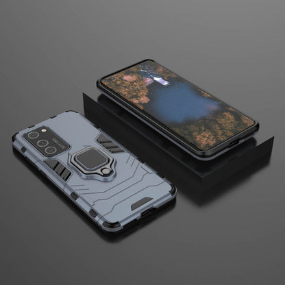 Cool Guard Ring Holder PC TPU Hybrid Cover for Huawei P40 Pro