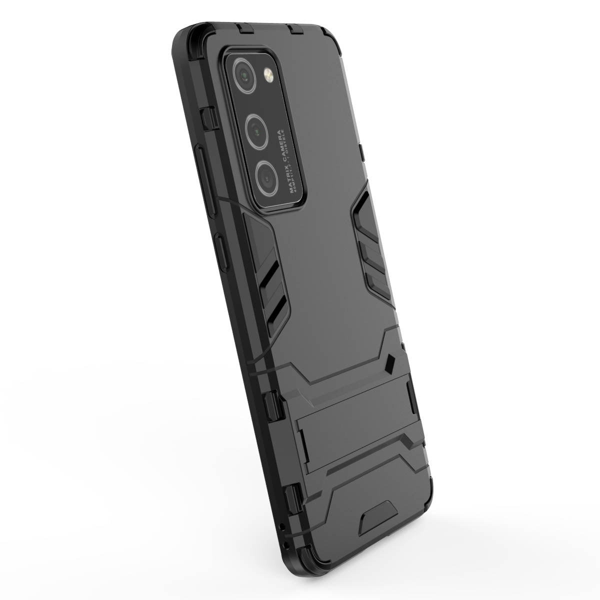 2-in-1 Plastic + TPU Kickstand Phone Shell Cover for Huawei P40 Pro