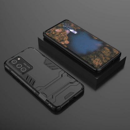 2-in-1 Plastic + TPU Kickstand Phone Shell Cover for Huawei P40 Pro