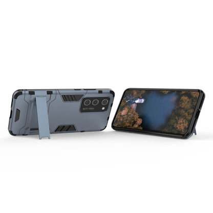 2-in-1 Plastic + TPU Kickstand Phone Shell Cover for Huawei P40 Pro