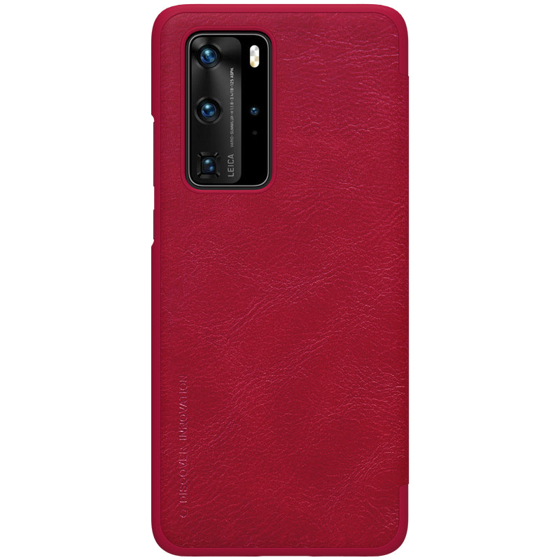 NILLKIN Qin Series Leather Phone Case with Card Slot for Huawei P40 Pro