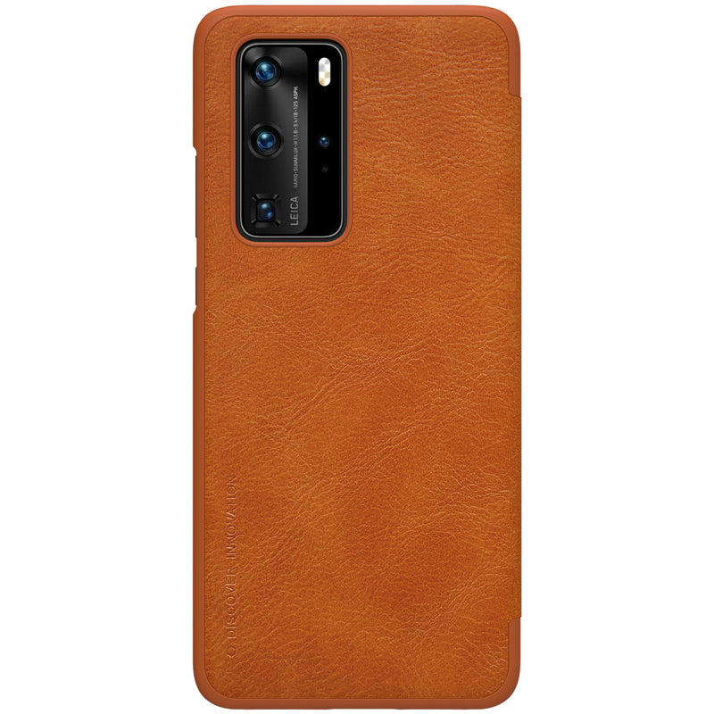 NILLKIN Qin Series Leather Phone Case with Card Slot for Huawei P40 Pro