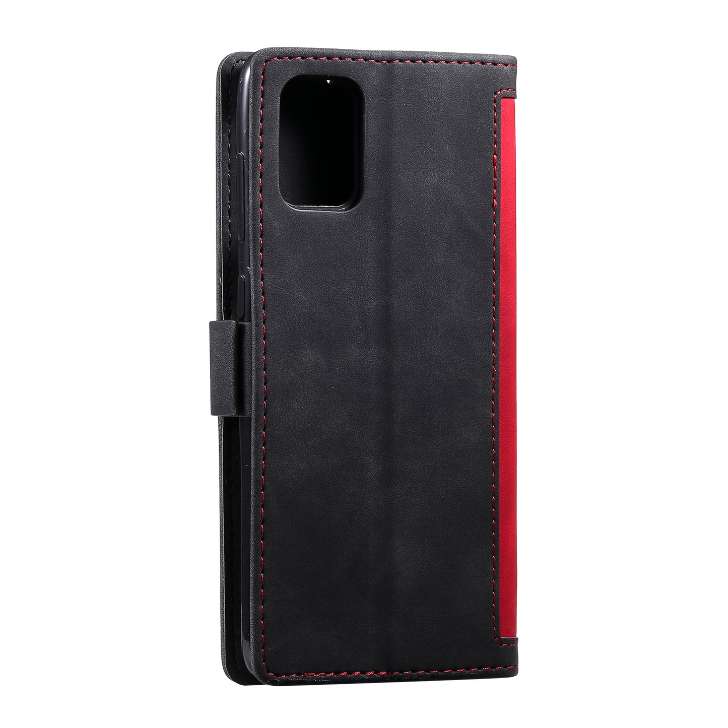 Stylish Retro Splicing Leather Shell for Huawei P40 Pro