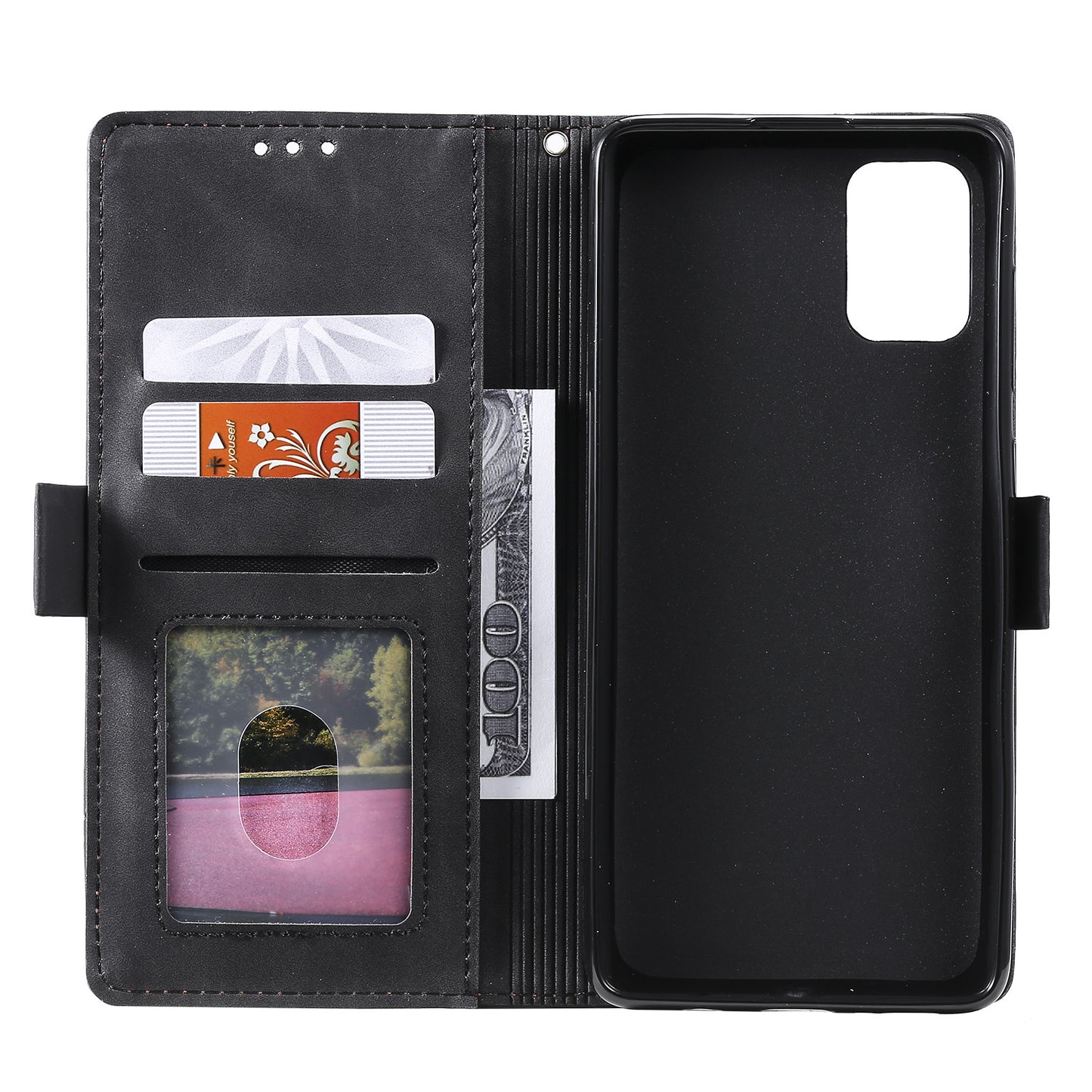 Stylish Retro Splicing Leather Shell for Huawei P40 Pro
