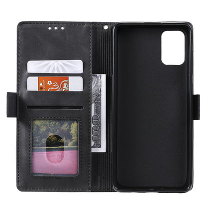 Stylish Retro Splicing Leather Shell for Huawei P40 Pro