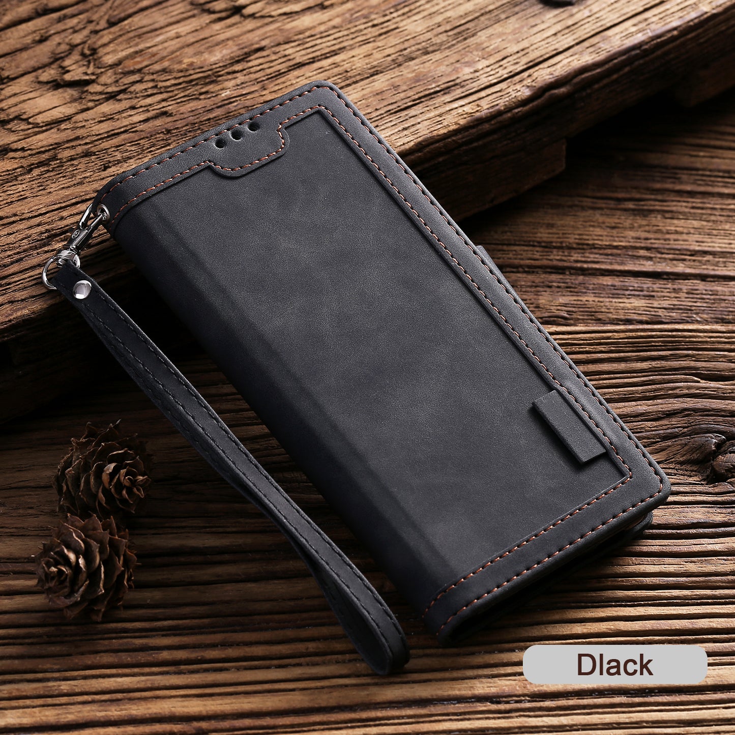 Stylish Retro Splicing Leather Shell for Huawei P40 Pro