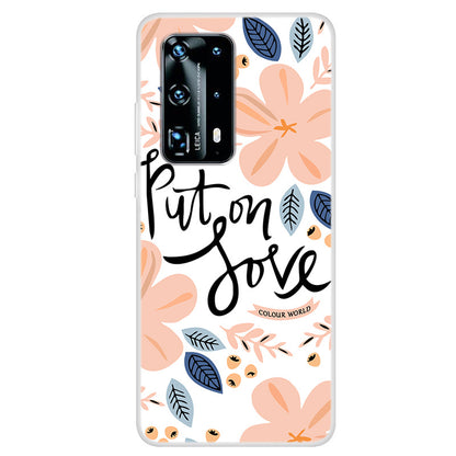 Pattern Printing TPU Back Case for Huawei P40 Pro