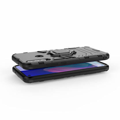 Ring Holder Kickstand PC + TPU Cell Phone Cover for Huawei Y7p/P40 lite E/Honor 9C