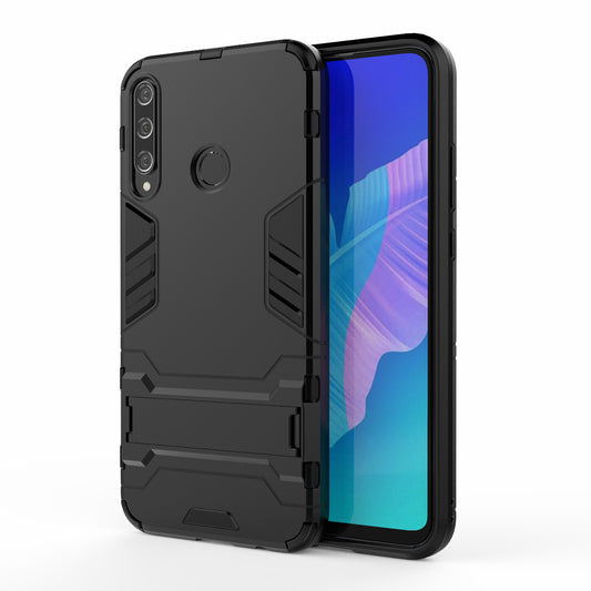 2 in 1 Hybrid PC + TPU Phone Case with Kickstand for Huawei P40 lite E/Honor 9C/Y7p