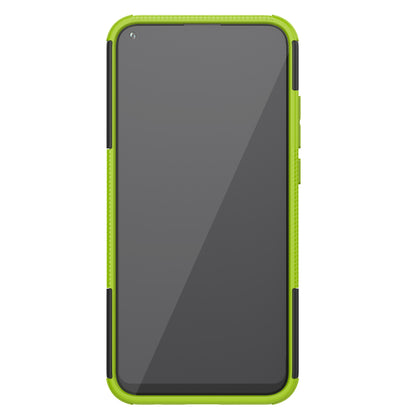 Cool Tyre Style PC + TPU Hybrid Phone Cover with Kickstand for Huawei P40 lite E/Y7p/Honor 9C