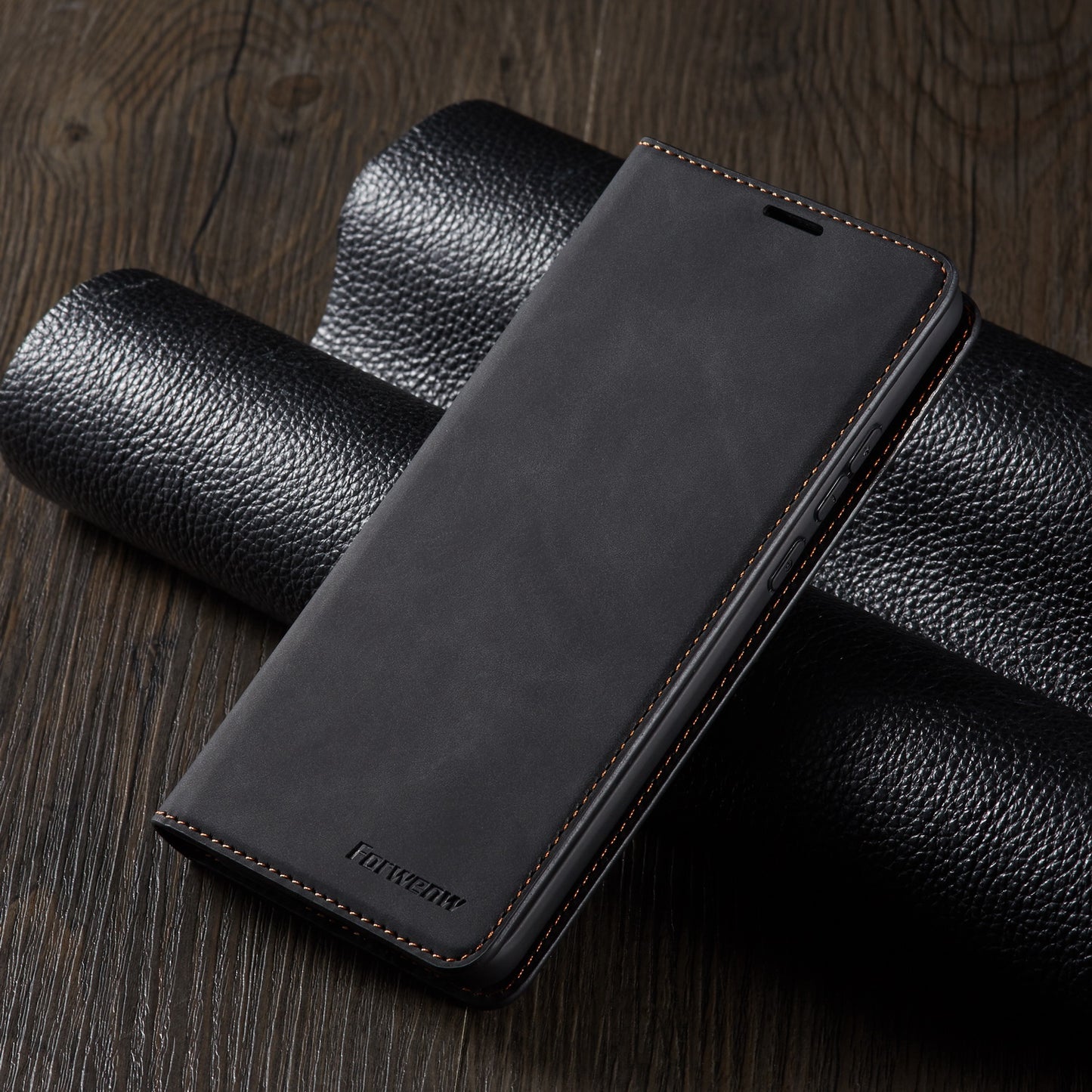 FORWENW Fantasy Series Silky Touch Leather Wallet Case for Huawei P40 Pro