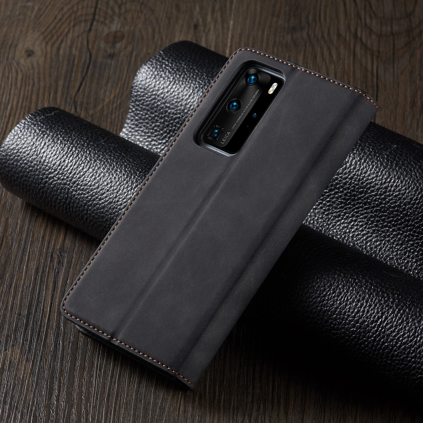 FORWENW Fantasy Series Silky Touch Leather Wallet Case for Huawei P40 Pro