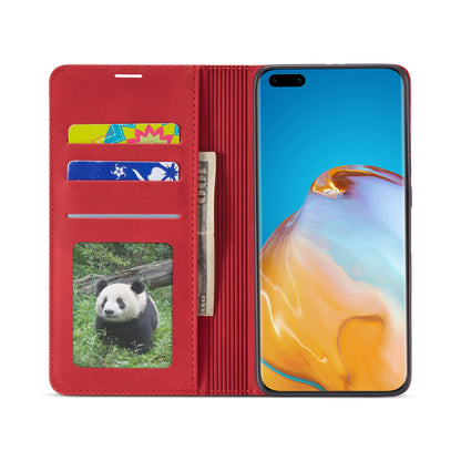 FORWENW Fantasy Series Silky Touch Leather Wallet Case for Huawei P40 Pro