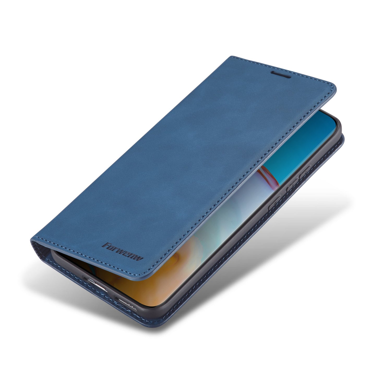 FORWENW Fantasy Series Silky Touch Leather Wallet Case for Huawei P40 Pro