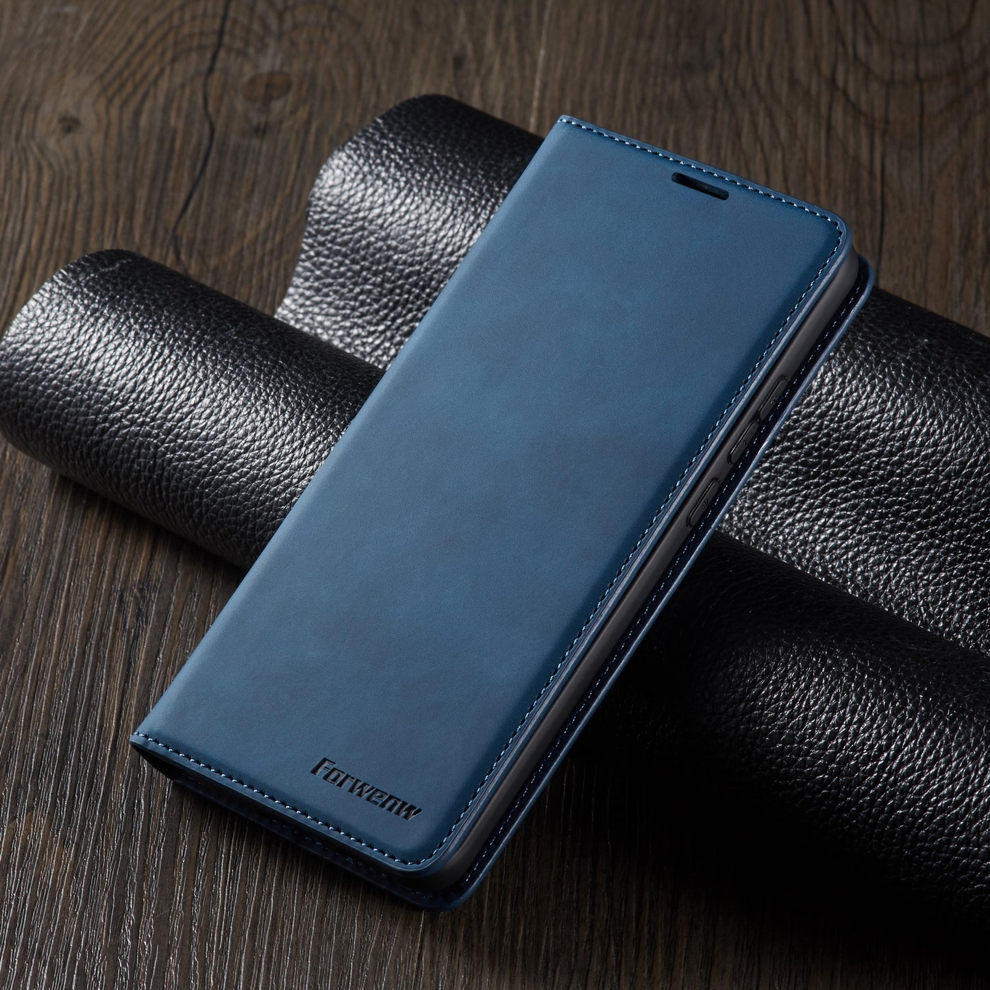 FORWENW Fantasy Series Silky Touch Leather Wallet Case for Huawei P40 Pro
