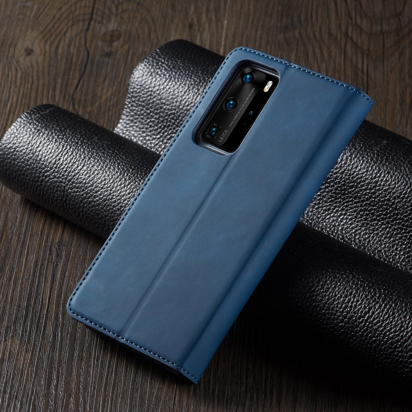 FORWENW Fantasy Series Silky Touch Leather Wallet Case for Huawei P40 Pro