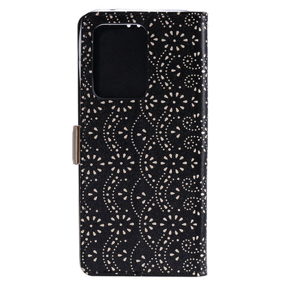 Lace Flower Zipper Pocket Leather Case for Huawei P40 Pro