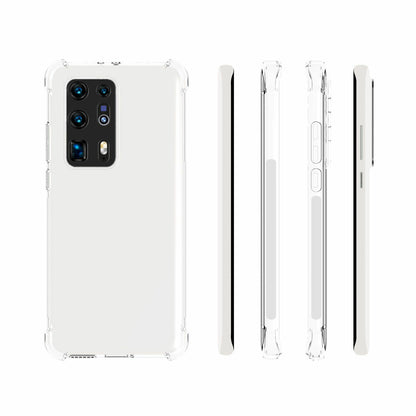 For Huawei P40 Pro+ Transparent Shockproof Anti-slip TPU Phone Case