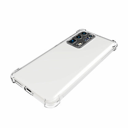 For Huawei P40 Pro+ Transparent Shockproof Anti-slip TPU Phone Case