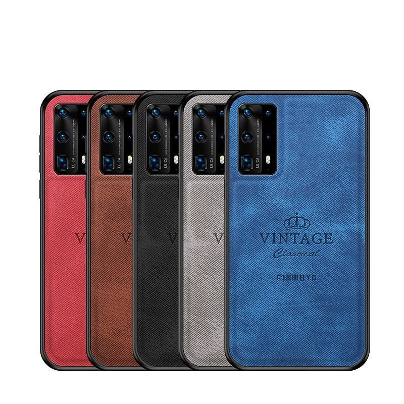 PINWUYO Honorable Series Anti-fall Hybrid Back Shell for Huawei P40 Pro/P40 Pro Plus