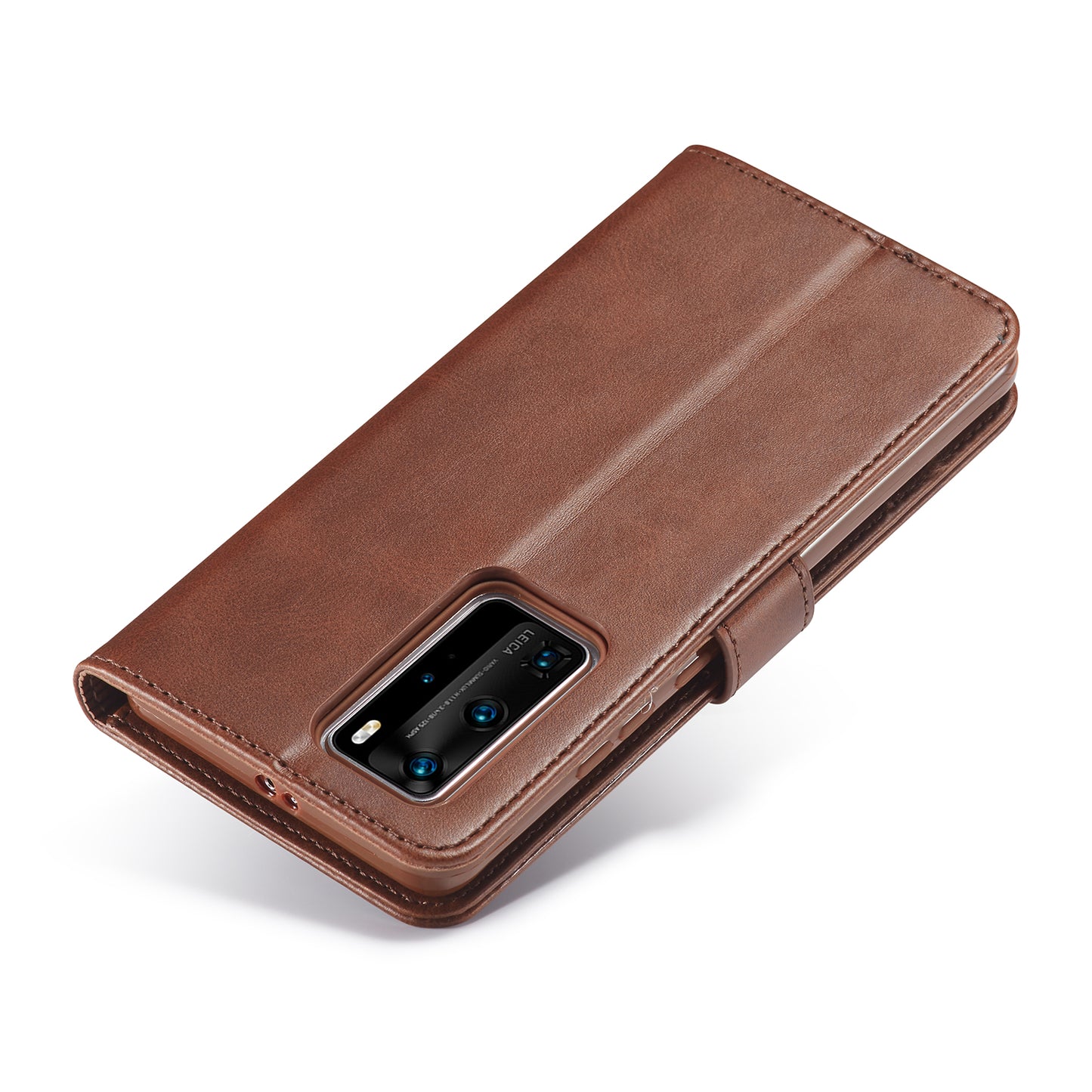 LC.IMEEKE Leather Wallet Stand Case for Huawei P40 Pro