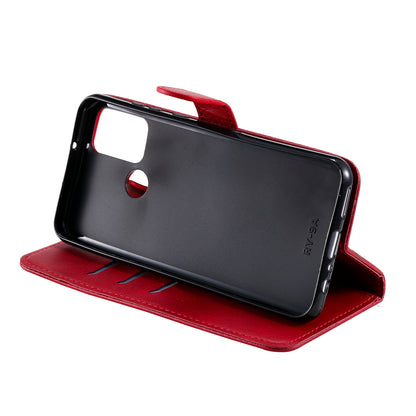 Zipper Pocket Leather Wallet Case for Honor 9A