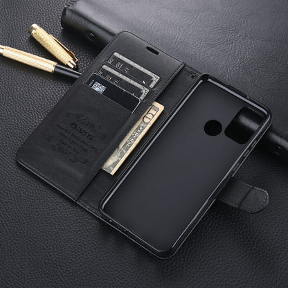 AZNS Leather Wallet with Stand Case for Honor 9A