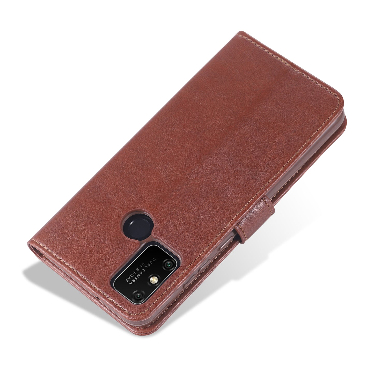 AZNS Leather Wallet with Stand Case for Honor 9A