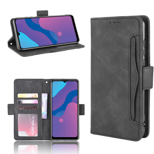 Magnetic PU Leather Shell with Multiple Card Slots for Honor Play 9A/Honor 9A
