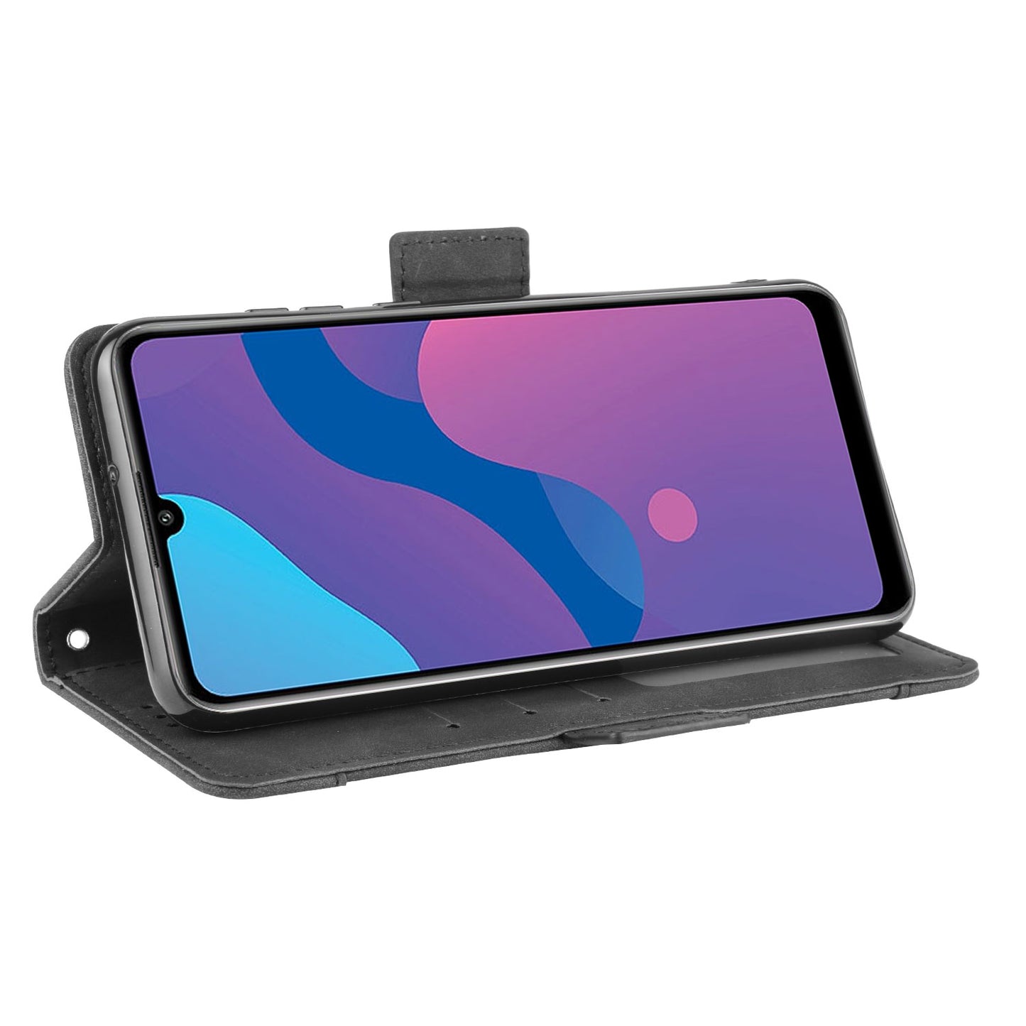Magnetic PU Leather Shell with Multiple Card Slots for Honor Play 9A/Honor 9A