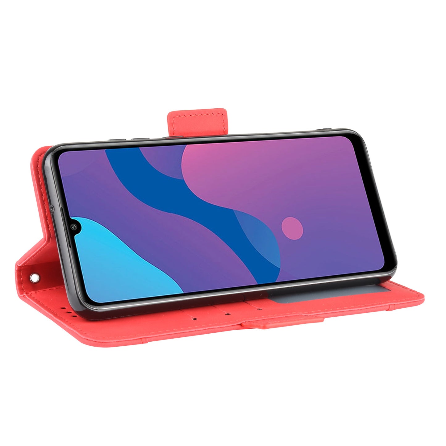 Magnetic PU Leather Shell with Multiple Card Slots for Honor Play 9A/Honor 9A