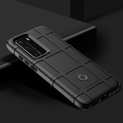 Anti-shock Square Grid Texture Thicken TPU Shell for Huawei P40 Pro