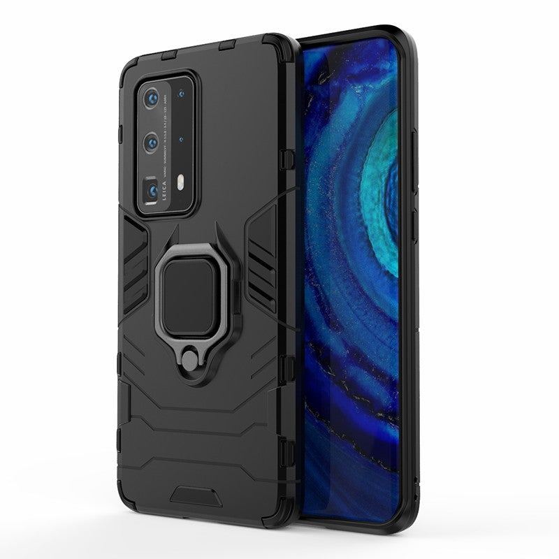 Cool Guard PC + TPU Hybrid Phone Cover with Kickstand for Huawei P40 Pro Plus