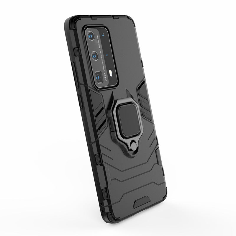 Cool Guard PC + TPU Hybrid Phone Cover with Kickstand for Huawei P40 Pro Plus