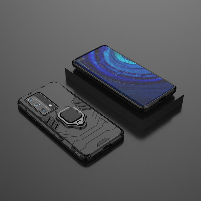 Cool Guard PC + TPU Hybrid Phone Cover with Kickstand for Huawei P40 Pro Plus
