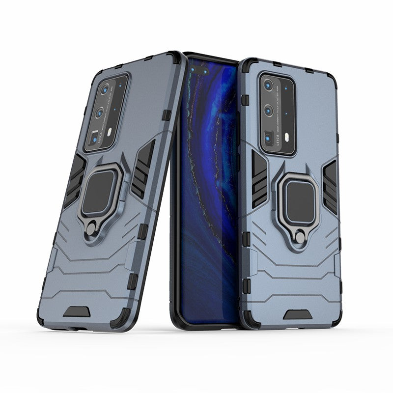 Cool Guard PC + TPU Hybrid Phone Cover with Kickstand for Huawei P40 Pro Plus