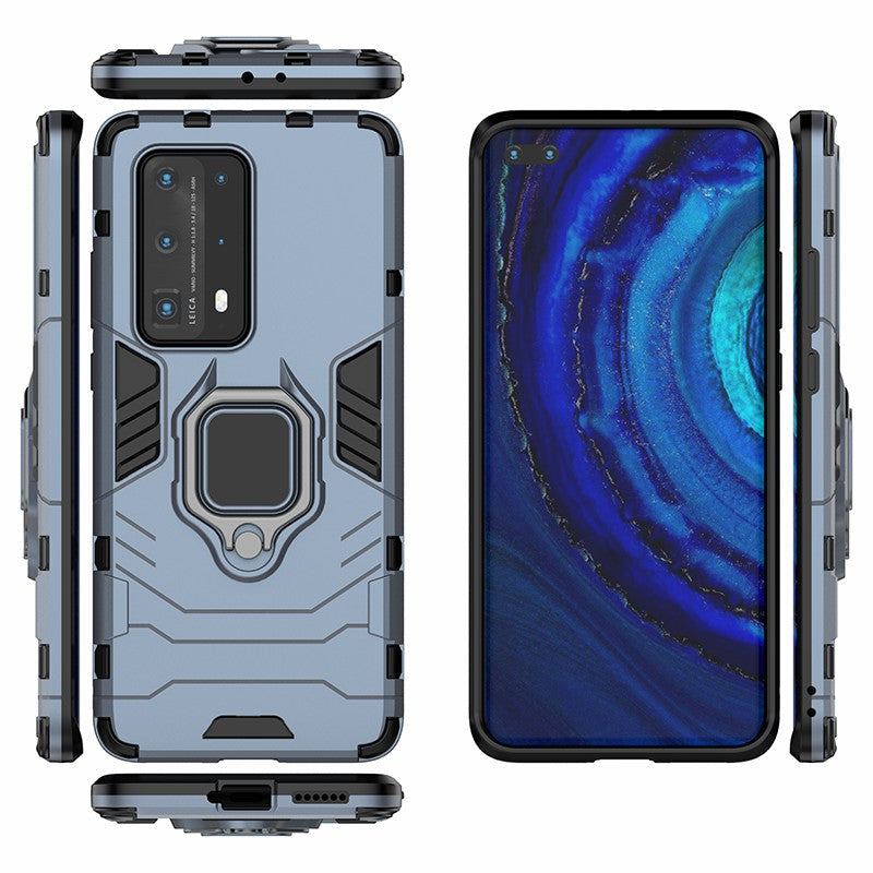 Cool Guard PC + TPU Hybrid Phone Cover with Kickstand for Huawei P40 Pro Plus